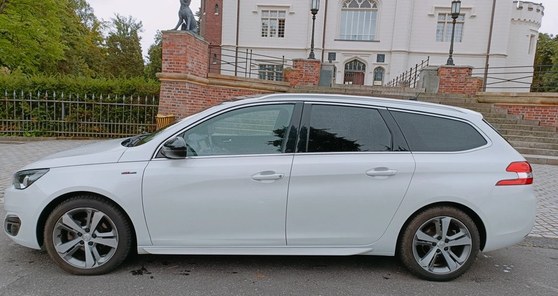 Peugeot 308 cena 45700 przebieg: 147000, rok produkcji 2016 z Kórnik małe 232